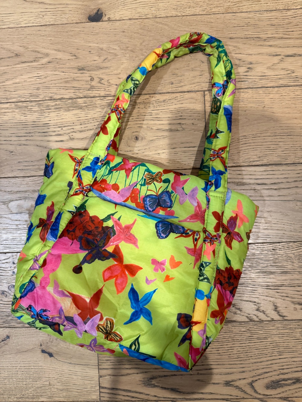 BAGGU x Jessica Williams mini puffy tote